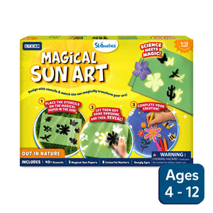 Magical Sun Art: Out In Nature | Sun Paper Art Kit (ages 4-12)
