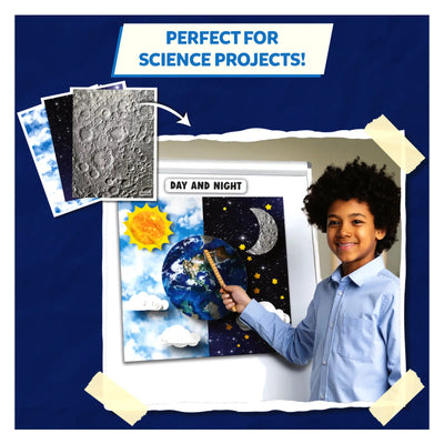 Clever Prints: Outer Space | Construction Paper (120 Sheets)