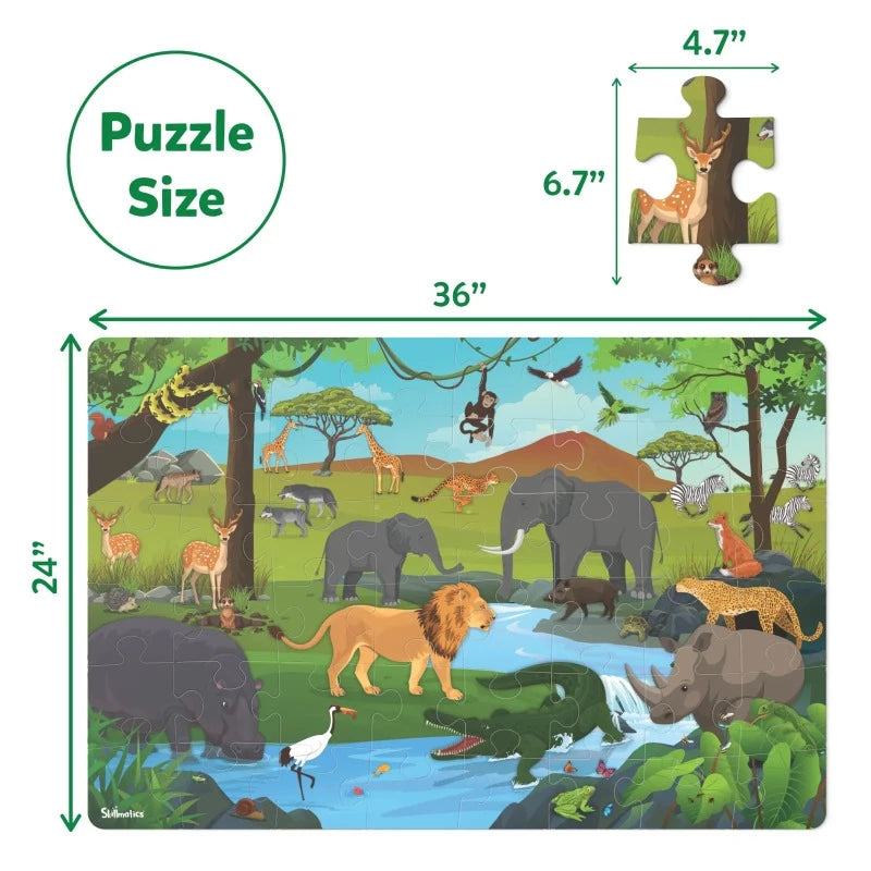 Animal Puzzle Games For Kids 3 7 Years Old Skillmatics Animal Puzzle Games For Kids 3 7 Years Old Skillmatics