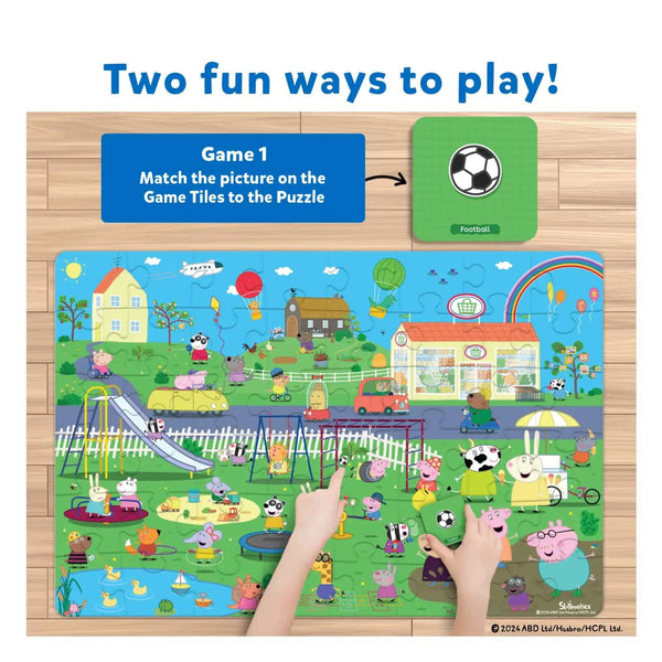 Piece & Play: Peppa Pig | Floor Puzzle & Game (ages 3-7)