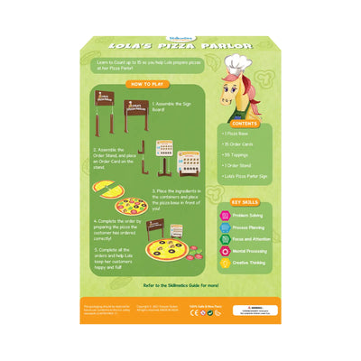 Lola's Pizza Parlor (ages 3+) - Free Gift