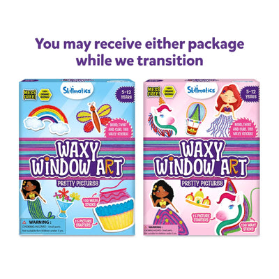 Waxy Window Art: Pretty Pictures | Mess-Free Art for Kids (ages 5-12)