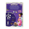 Creative craft kit for kids to color and make Aqua Puffs into keychains or decorations