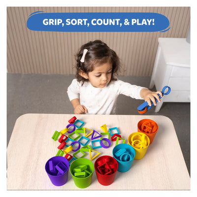 Silicone Rainbow Sorting | Sorting, Counting & Sequencing Toy (ages 3-6)