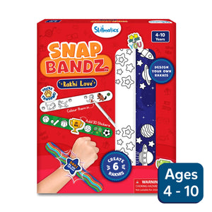 Snap Bandz: Rakhi Love | DIY Art & Craft Activity (ages 4-10)