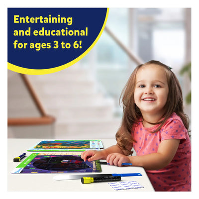 Interactive learning game for children aged 3 to 6 on Search & Find Flashlight Magic mats