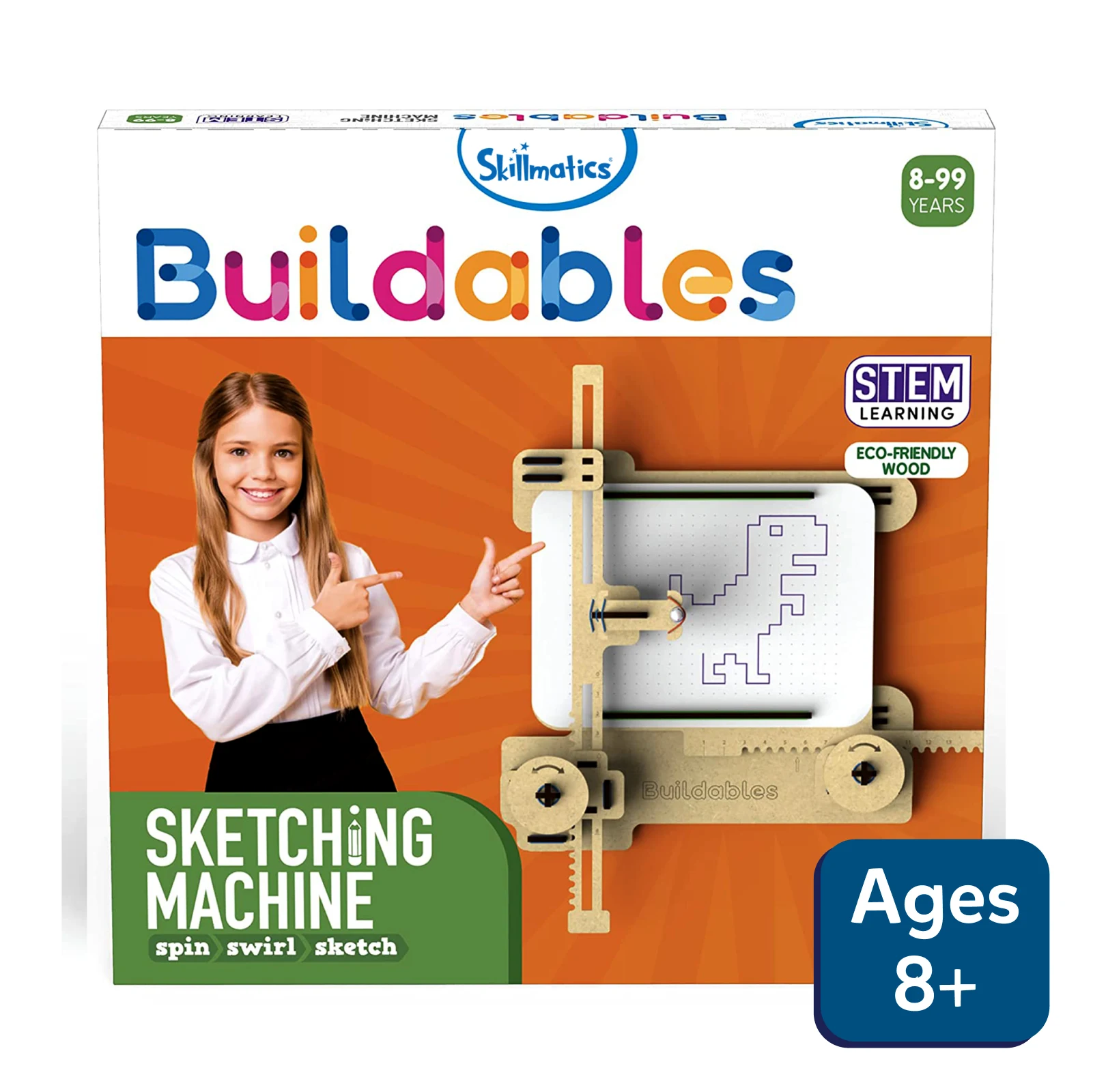 Buildables Sketching Machine | STEM construction toys (ages 8+)