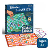 Snakes & Ladders | Magnetic & Customizable Board Game with a Twist (ages 4+)