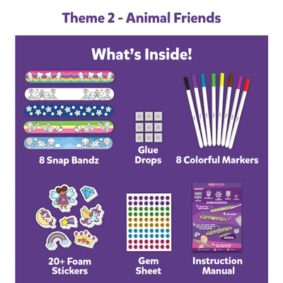 Fantasy Fun Snap Bandz Bundle(ages 4-10)