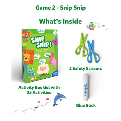 Snip, Puff & Play Animal Bundle (ages 3- 10)