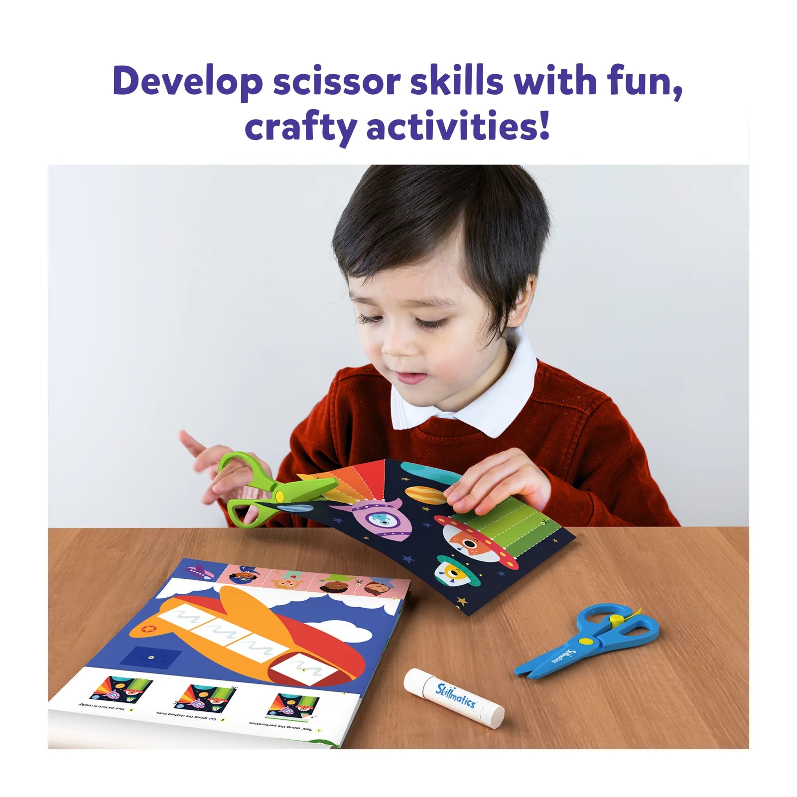 Snip Snip | Art & Craft Activity Kit (ages 3-7)