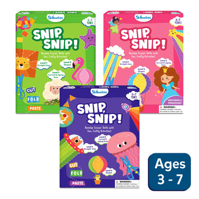 Cut, Paste & Create Combo (ages 3-7)