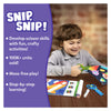 Children’s Snip Snip Art & Craft Activity Kit for developing scissor skills fun and mess-free