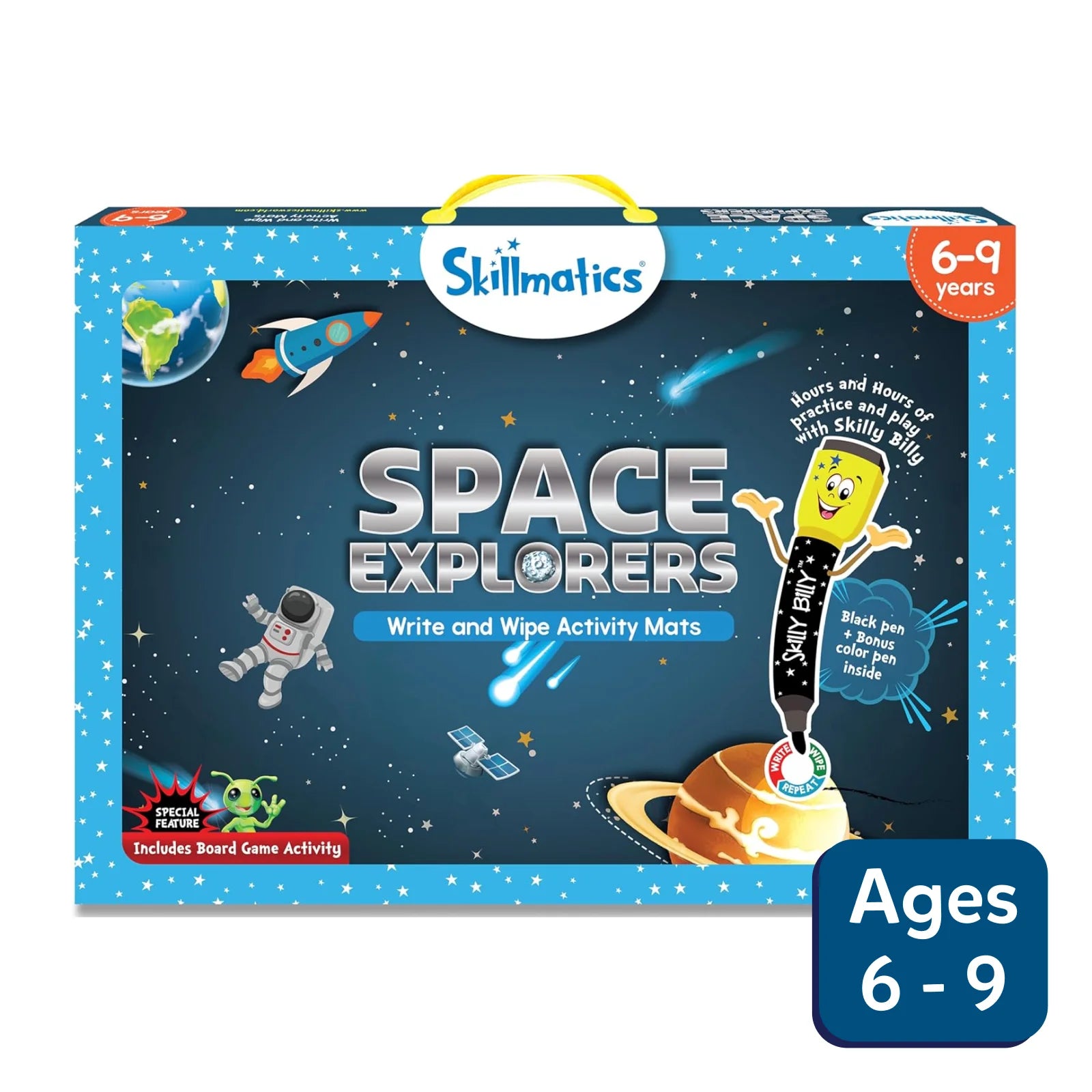 Space Explorers | Reusable Activity Mats (ages 6-9)