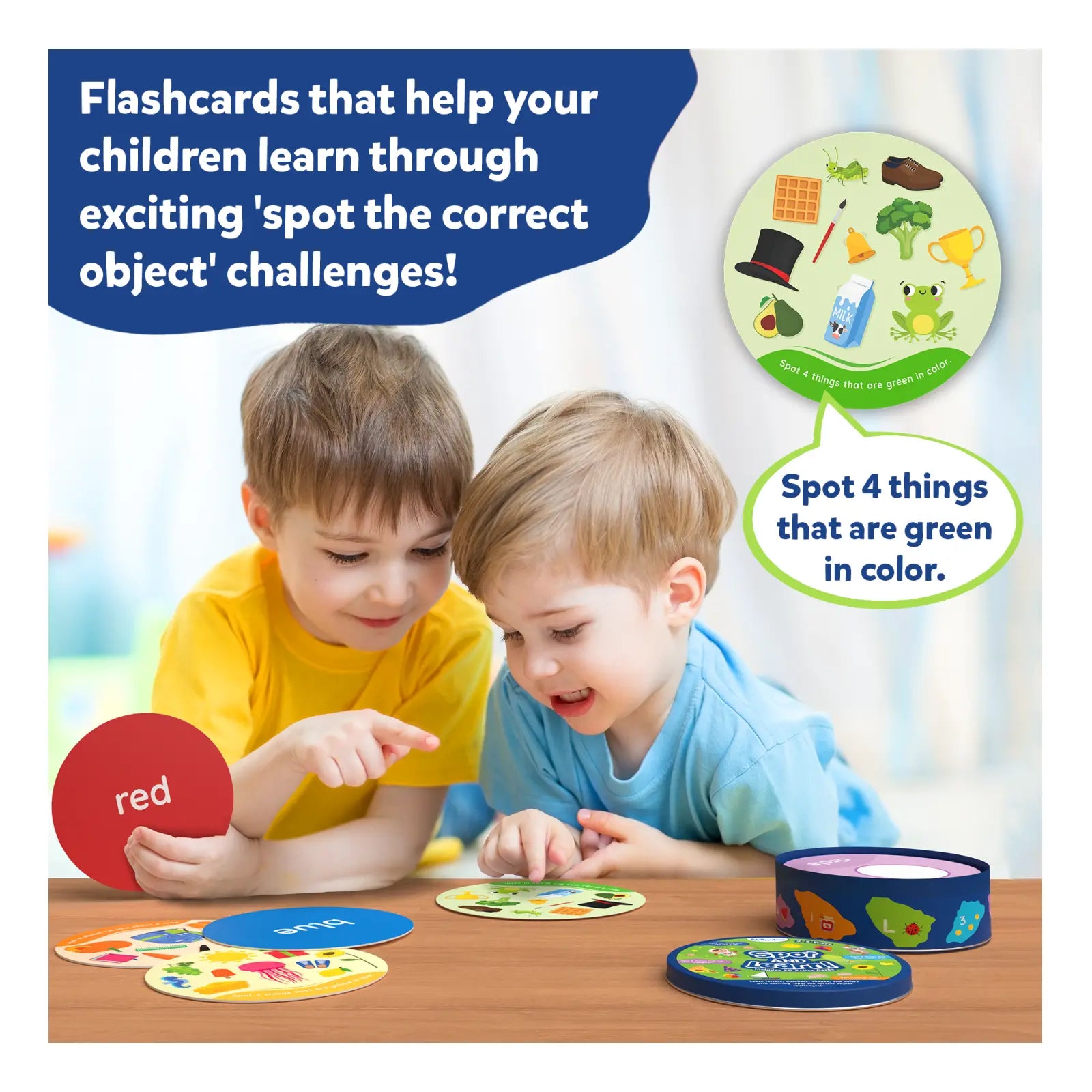 Spot and Learn - Flash Cards for Toddlers (ages 2-5)