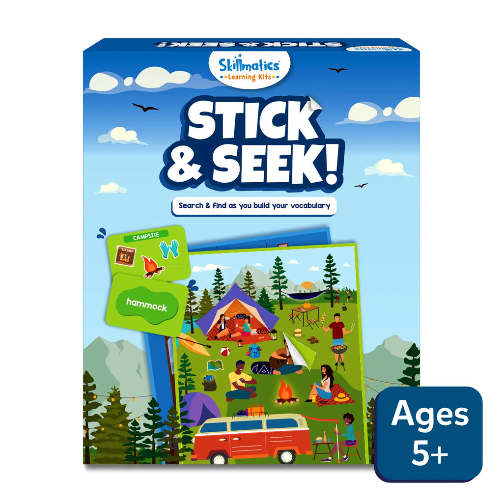 Stick & Seek! - Search & find as you build your vocabulary (ages 5+)