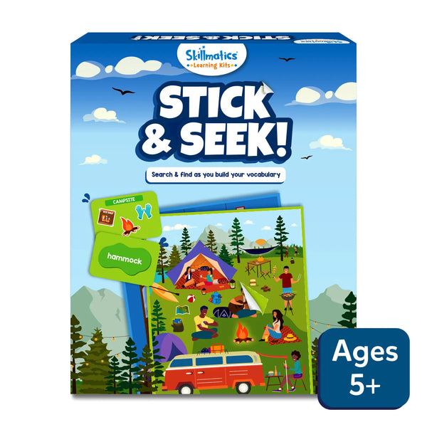 Stick & Seek! - Search & find as you build your vocabulary (ages 5+)