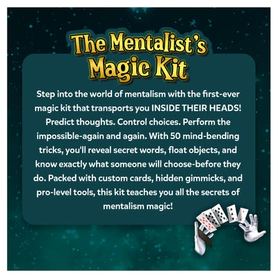 Magnets & Mentalism Magic Bundle (ages 10+)