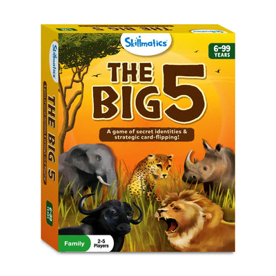 Board game for 2-5 players aged 6 to 99 from The Big 5 Animal Themed Game collection