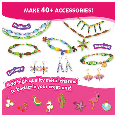 Roll-Up Beads: Tropical Glam | DIY Activity Set (ages 6-13)