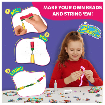 Roll-Up Beads: Tropical Glam | DIY Activity Set (ages 6-13)