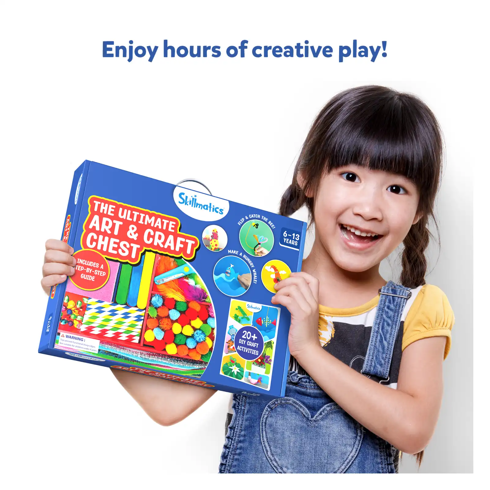 Ultimate Art & Craft Activity Chest | DIY Activity Set (ages 6-13)