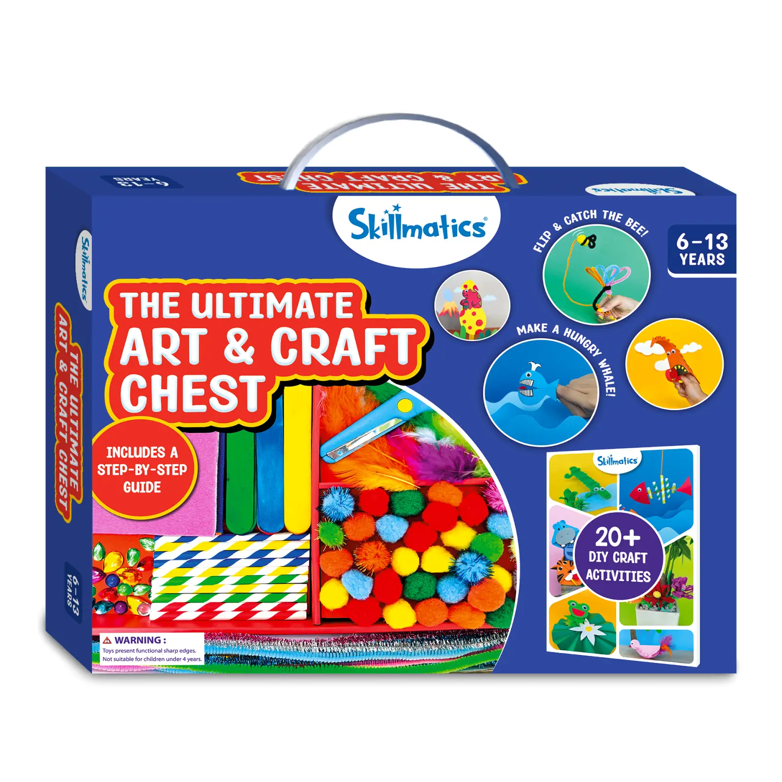 Ultimate Art & Craft Activity Chest | DIY Activity Set (ages 6-13)