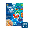 Children’s Poke-In Art craft kit for creating underwater animals with foam and fabric