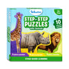 Step By Step Puzzle: Wild Animals (ages 3+)