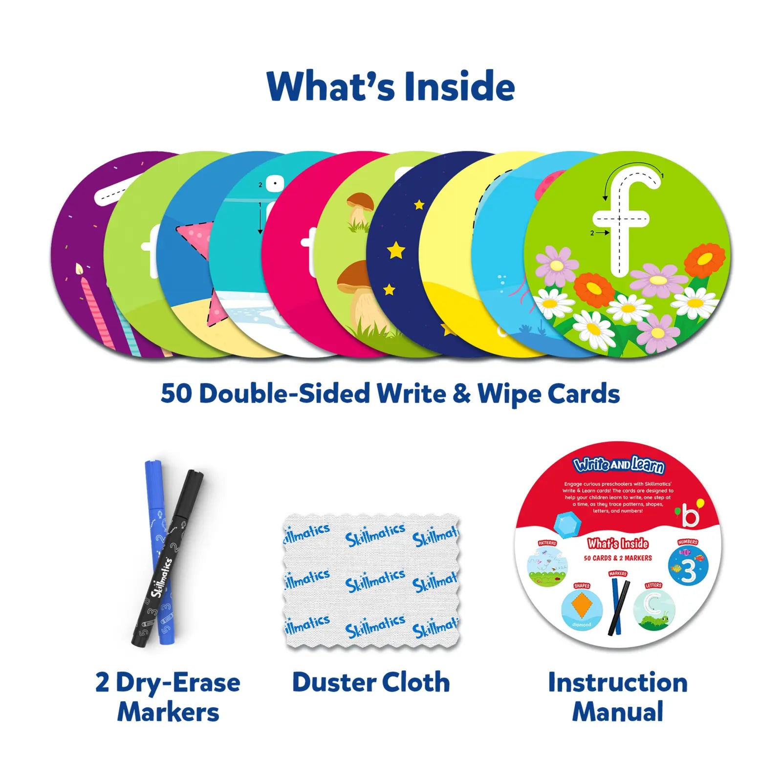 Write and Learn - Flash Cards for Toddlers (ages 3-6)