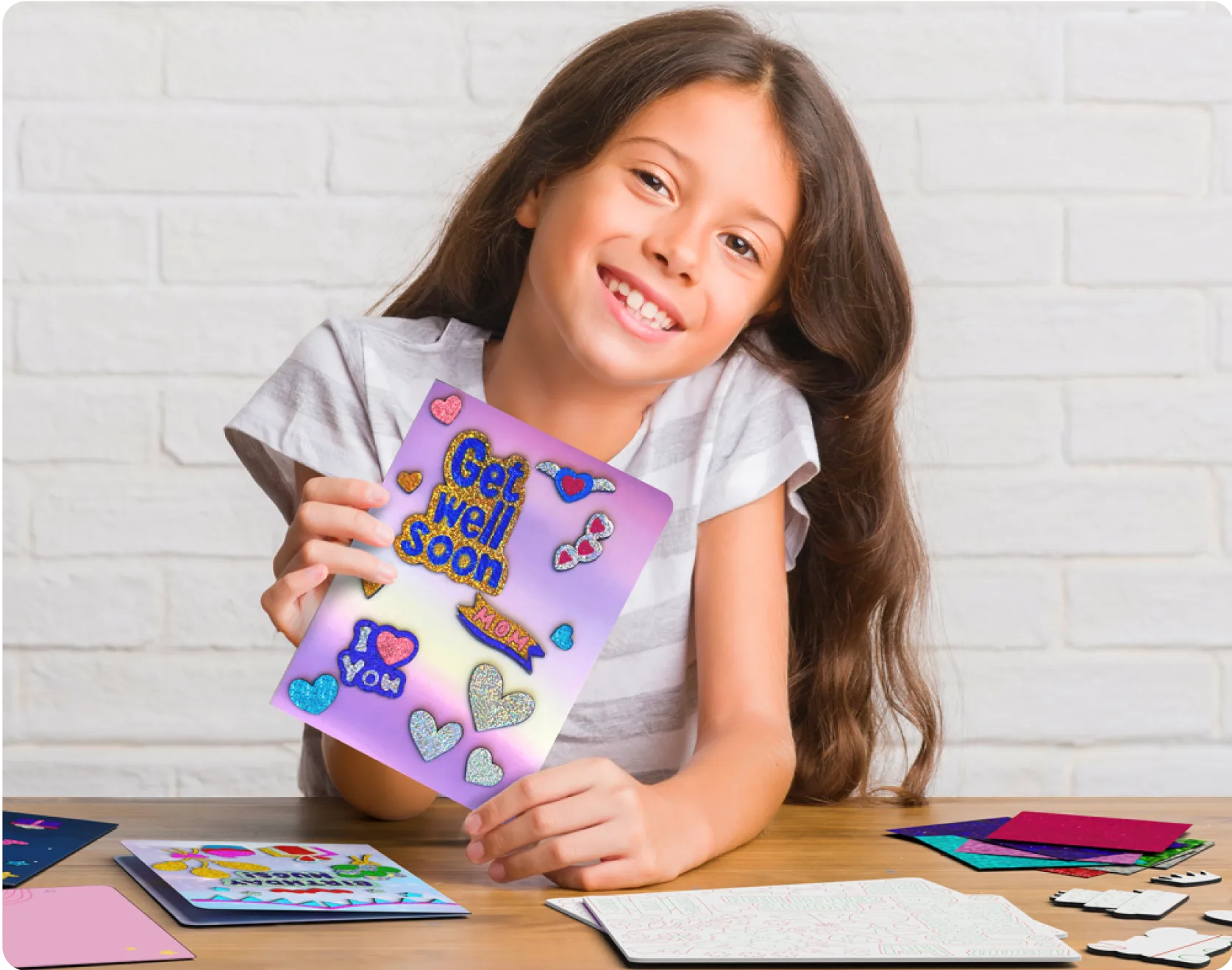 Greeting Card Making Set For Kids - No Mess Card Kit | Skillmatics