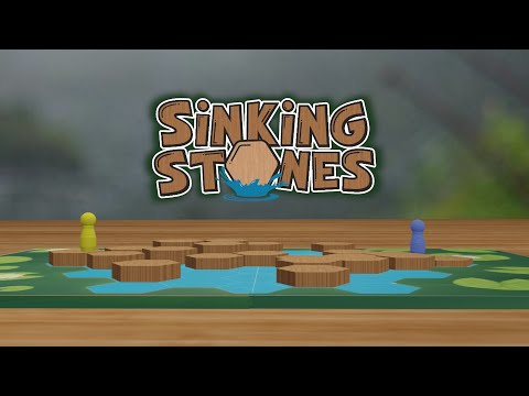 Sinking Stones | Strategy board game (ages 6+)