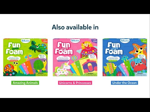 Fun with Foam: Under the Ocean | No Mess Sticker Art (ages 3-7)