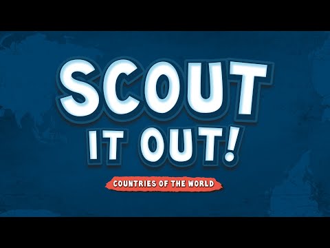 Scout it Out: Countries of The World | Trivia Board Game (ages 7+)