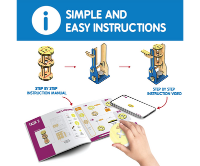 Buildables Compound Microscope | STEM Construction Toys (ages 8+)