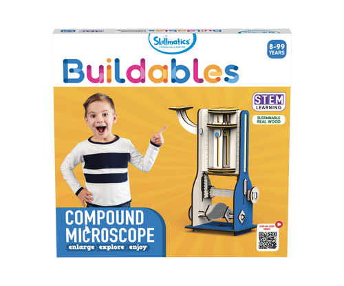 Buildables Compound Microscope | STEM Construction Toys (ages 8+)
