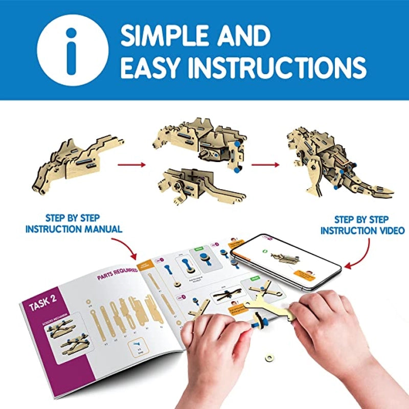 Buildables Dinosaur x Robot | STEM construction toys (ages 8+)