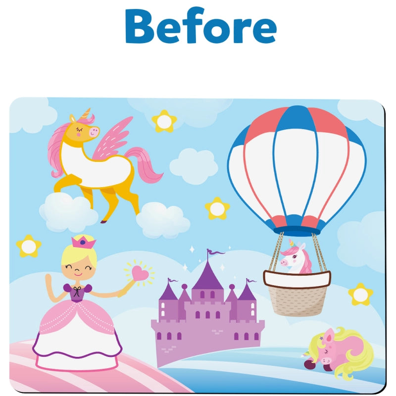 Dot it! - Unicorns & Princesses | No mess sticker art (ages 3-7)