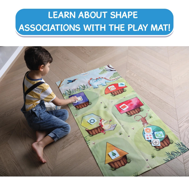 Garden of Shapes | Activity Play Mats (ages 3-6)