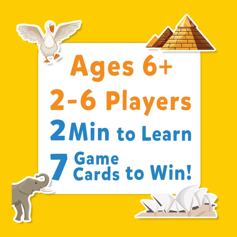 Guess in 10 Combo: Animal Planet + Countries of the World (ages 6+)