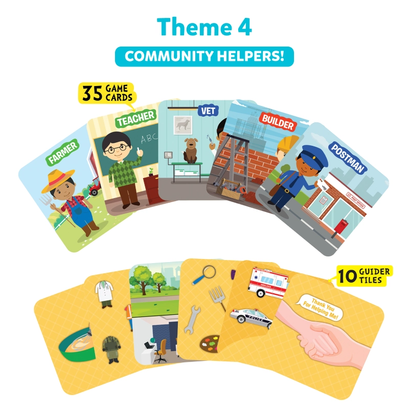Guess in 10 Junior Mega Combo | Trivia card game (ages 3-6)