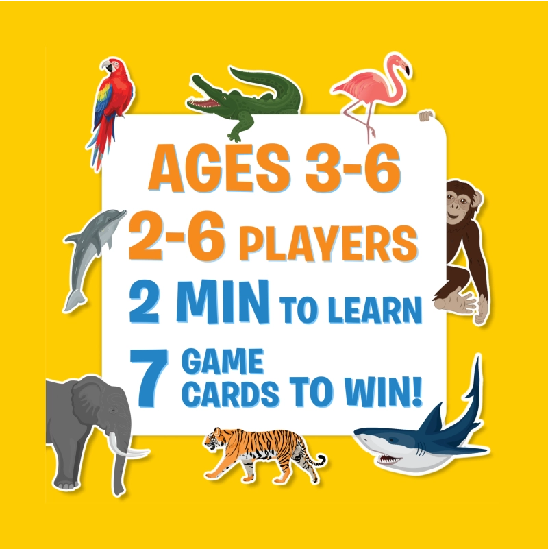Guess in 10 Junior Mega Combo | Trivia card game (ages 3-6)