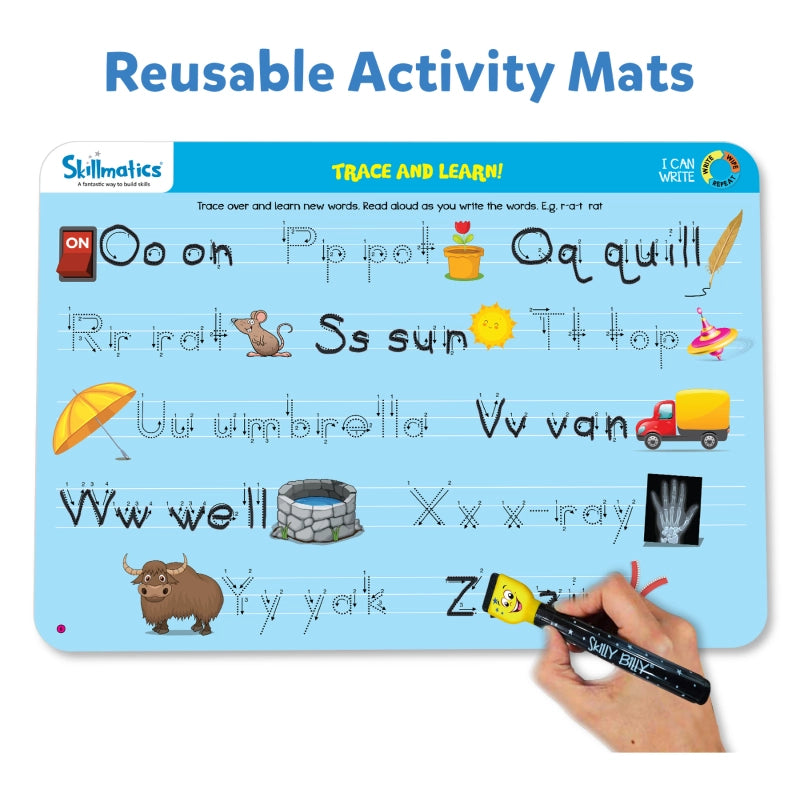 I Can Write | Reusable Activity Mats (ages 3-6)