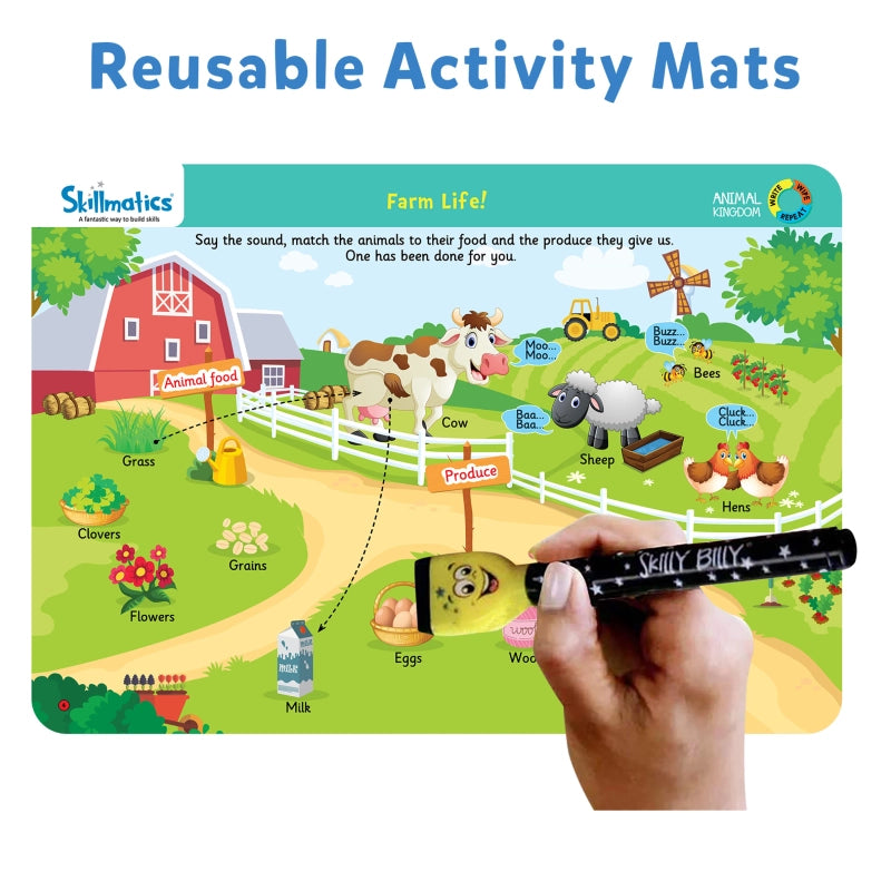 I Can Draw | Reusable Activity Mats (ages 3-6)