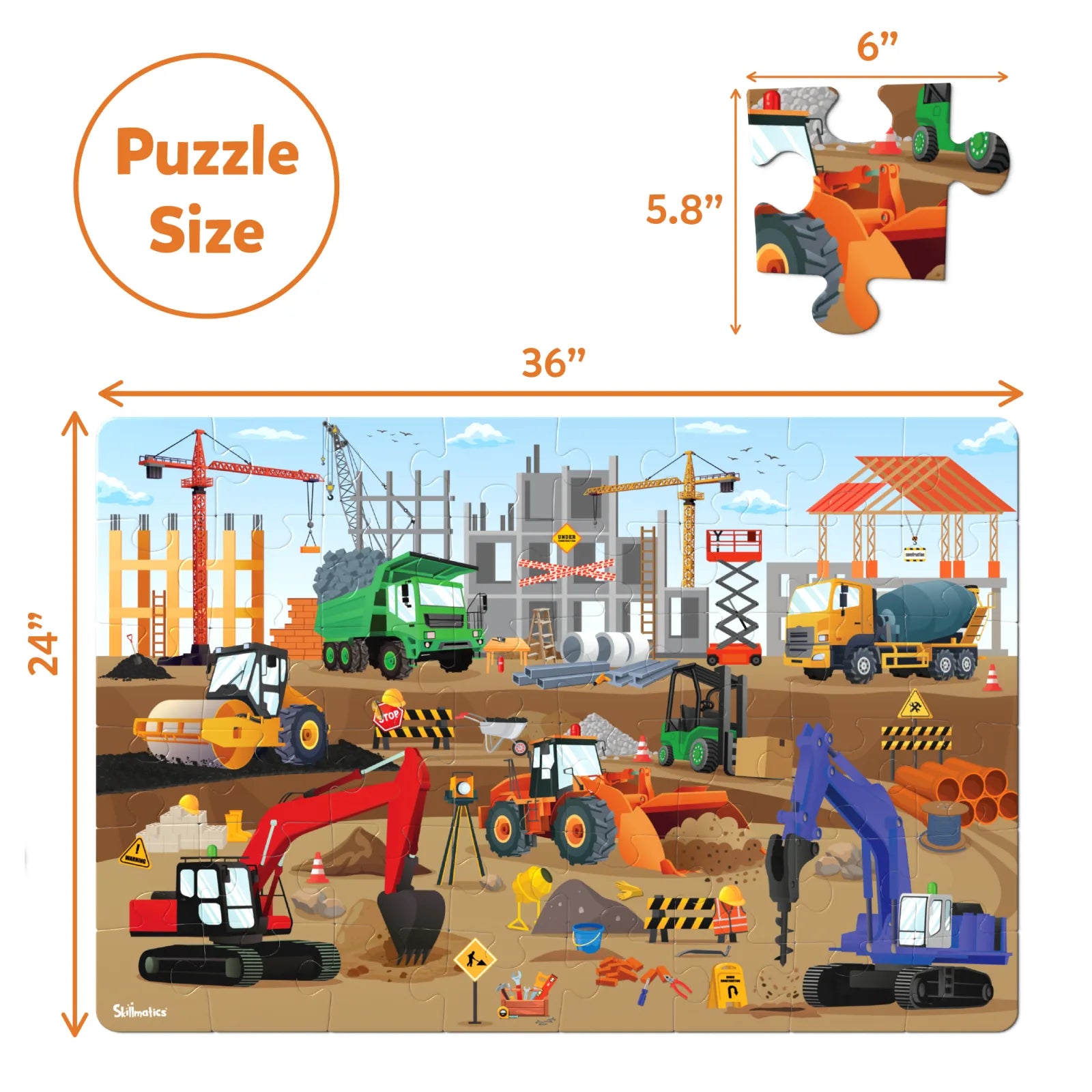 Piece & Play: Mega combo | Floor Puzzle & Game (ages 3-7)