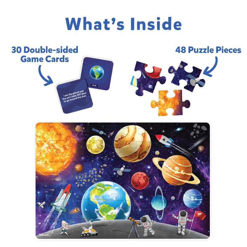 Piece & Play: Up In Space | Floor Puzzle & Game (ages 3-7)