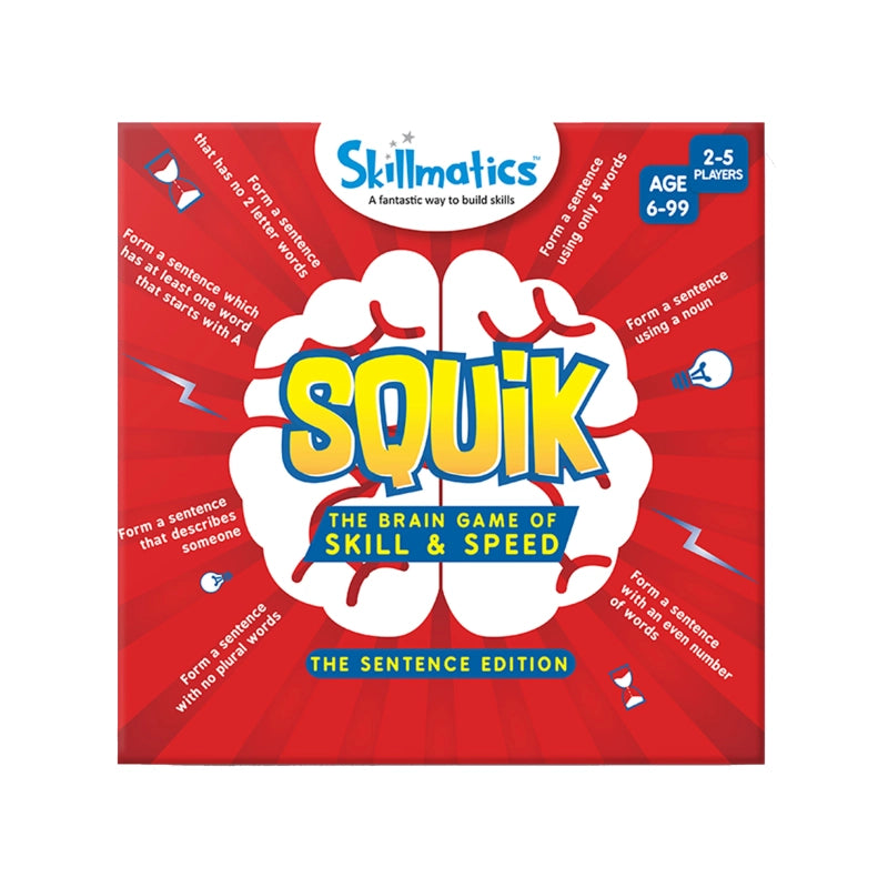 SQUIK – Sentence Edition | Exciting Strategy Game (ages 6+)