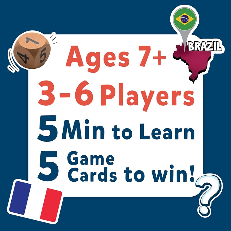 Scout it Out: Countries of The World | Trivia Board Game (ages 7+)