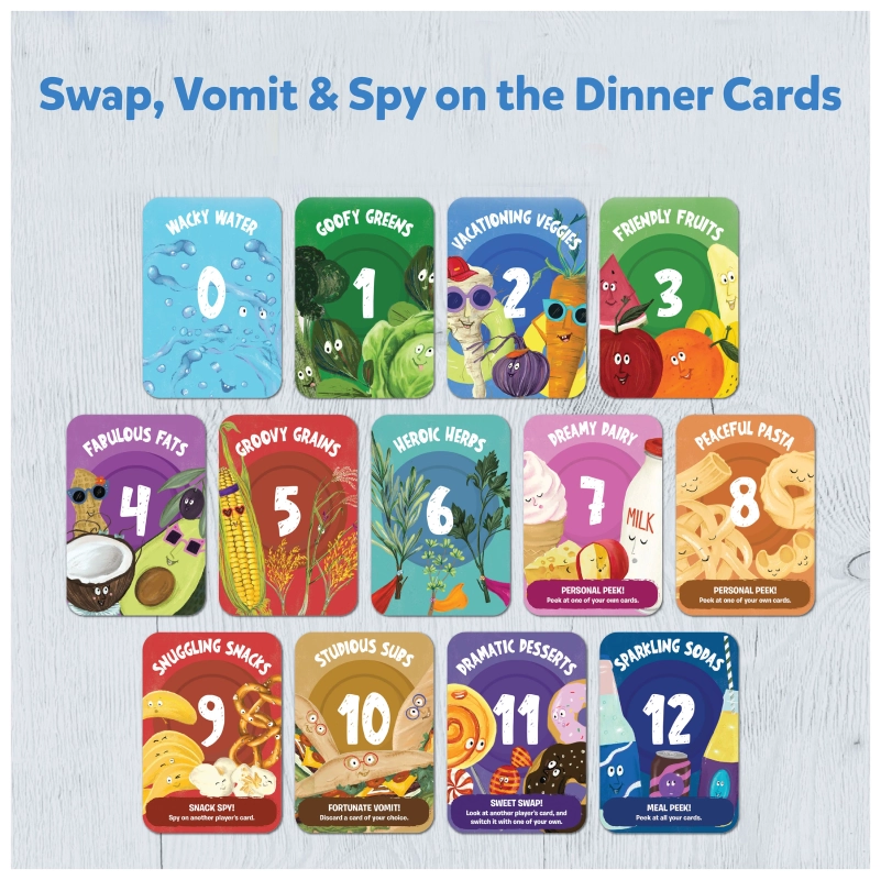 What's for Dinner | Super Fun Strategy & Memory Game (ages 7+)