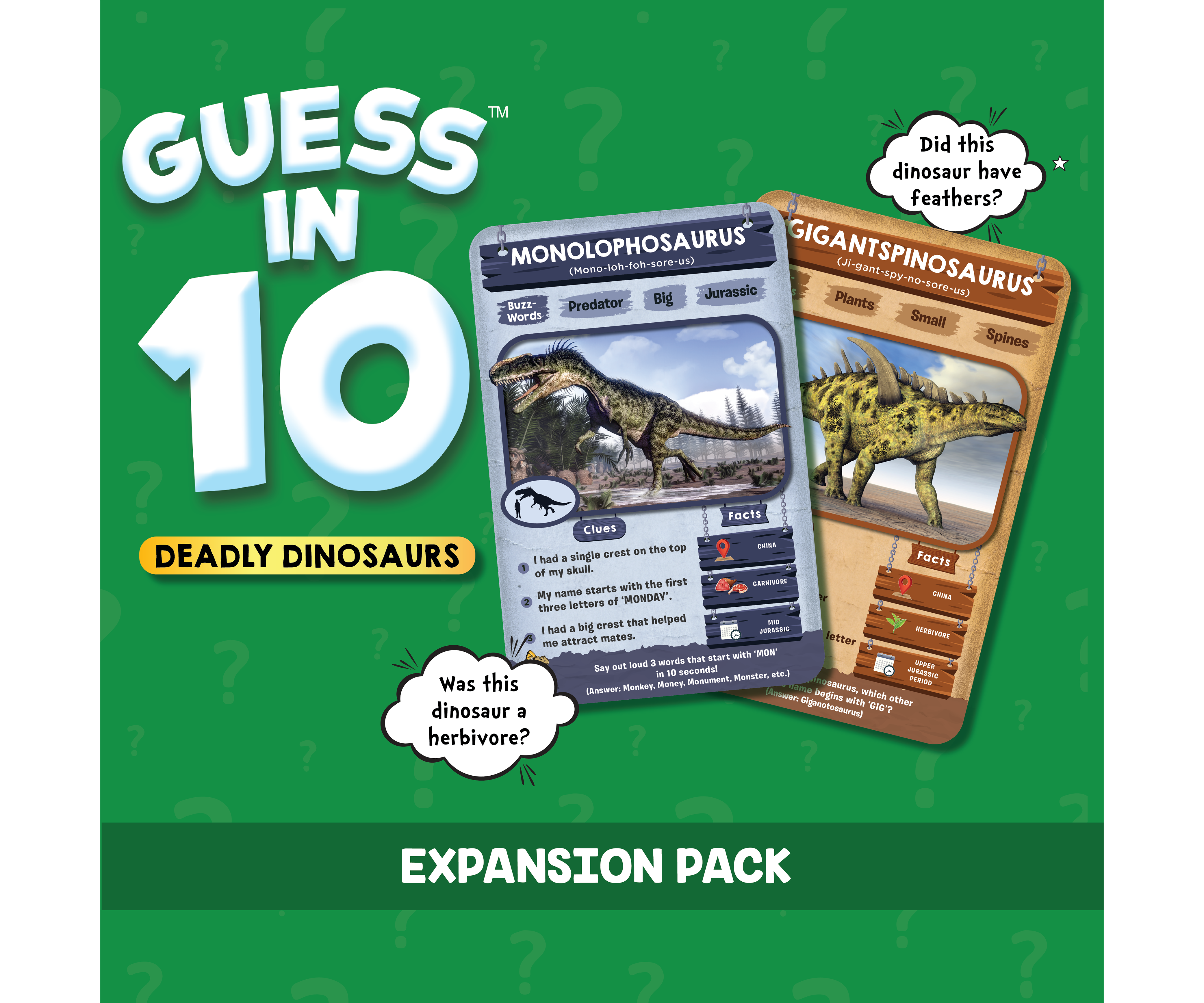 Guess in 10 Deadly Dinosaurs - Downloadable Expansion Pack